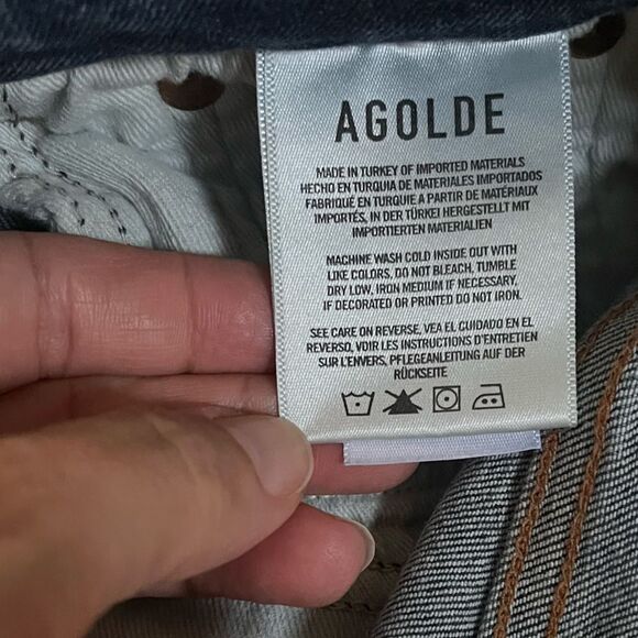 AGOLDE Sophie High Rise Skinny Crop 24 - Picture 12 of 14